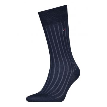 Sosete din lana si amestec de matase cu detalii logo