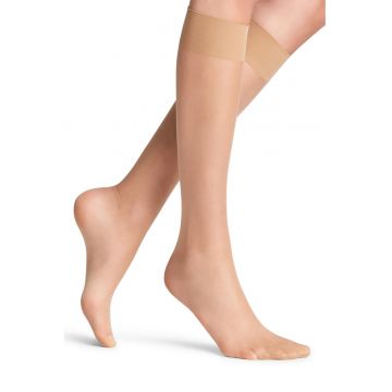 Sosete fine pana la genunchi cu banda - 15 DEN Seidenglatt