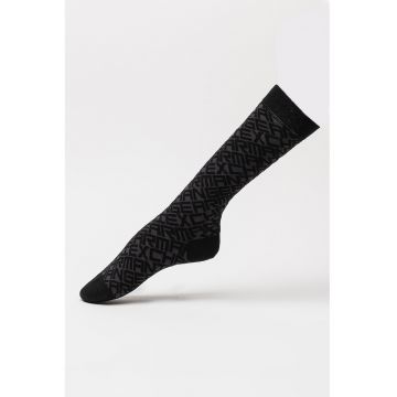 Sosete lungi cu imprimeu logo