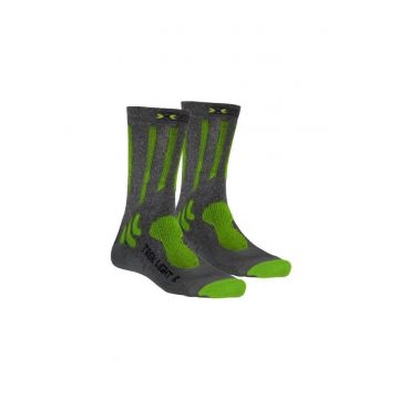 Sosete pentru trekking - verde - gri