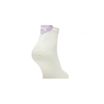 Sosete sport dama  model 938555 - textil - alb