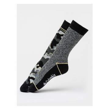 Set de sosete elastice termice unisex cu model camuflaj - 2 piese