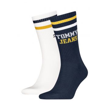 Set de sosete lungi unisex cu logo - 2 perechi