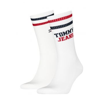 Set de sosete lungi unisex cu logo - 2 perechi