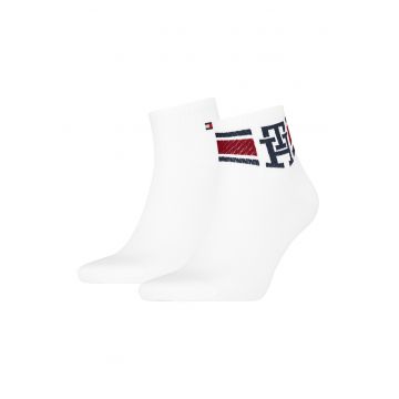 Set de sosete scurte cu logo - 2 perechi