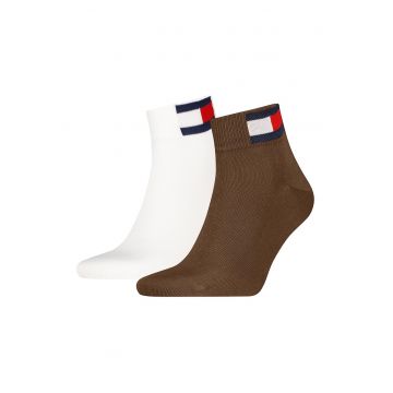 Set de sosete unisex pana la glezna din amestec de bumbac - 2 perechi