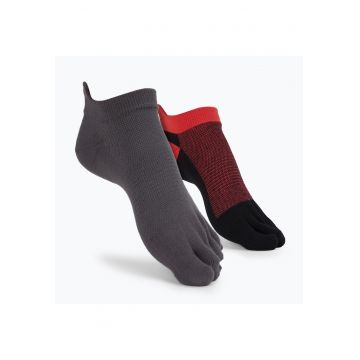 Sosete -  Athletic No-Show - 2 perechi colorate S21N35PS