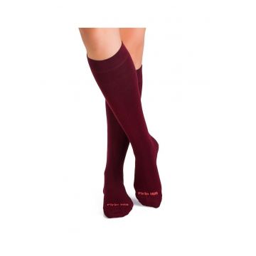 Sosete bambus - 3/4 COMFORT FEET Bordeaux