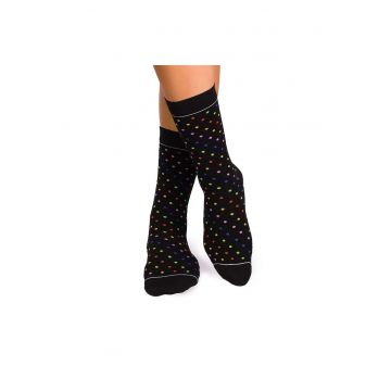 Sosete bambus FINE BAMBOO buline curcubeu