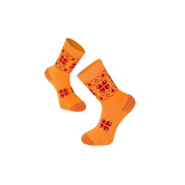Sosete bumbac Active Lifestyle Socks ETHNO Galben