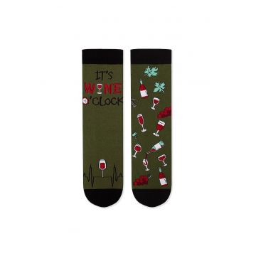 Sosete bumbac Arty Socks WINERY Khaki
