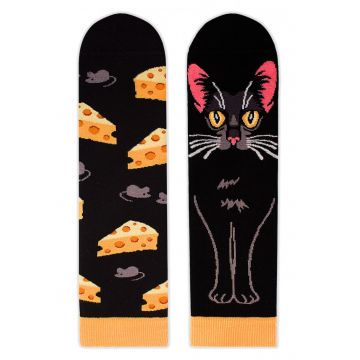 Sosete bumbac Cheese Cat