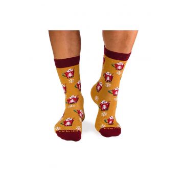 Sosete bumbac de Craciun - Cana Magica