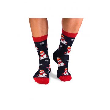 Sosete bumbac de Craciun - Omulet de Zapada