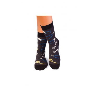 Sosete bumbac Fine Cotton Dorel Instalatorul Antracit