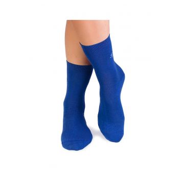 Sosete bumbac organic 98% COTTON RICH Albastru