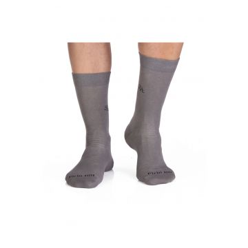 Sosete bumbac organic 98% COTTON RICH Grey