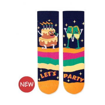 Sosete bumbac organic Arty Socks Party