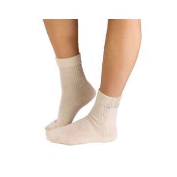 Sosete calduroase din lana merino Warm - Alb