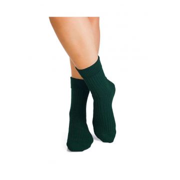 Sosete calduroase din lana merino Warm - Verde inchis