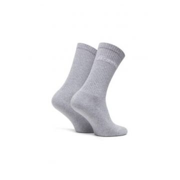 Sosete dama  inalte - gri