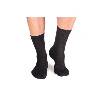 Sosete Fine din Lana Antracit