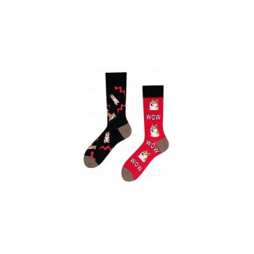 Sosete lungi barbatesti -  Model Crazy - Multicolor