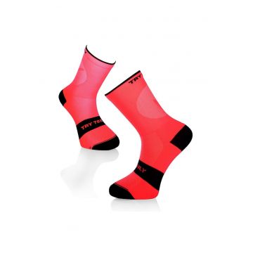 Sosete pentru ciclism CYCLING LIGHT SOCKS Corai Fluo