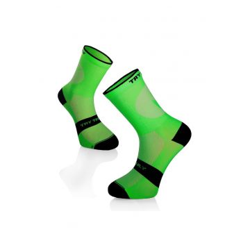Sosete pentru ciclism CYCLING LIGHT SOCKS Fluo Green
