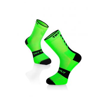 Sosete pentru ciclism CYCLING SOCKS Fluo Green