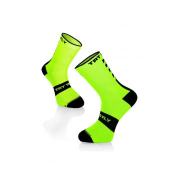 Sosete pentru ciclism CYCLING SOCKS Fluo Yellow