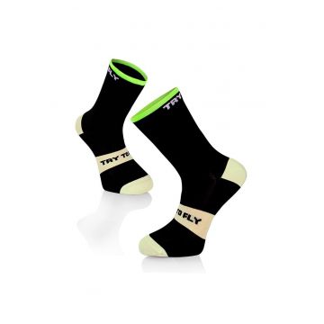 Sosete pentru ciclism CYCLING SOCKS Meryl® Skinlife Black-White