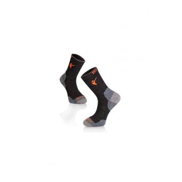 Sosete pentru Drumetie din Lana de Merinos - Antracit