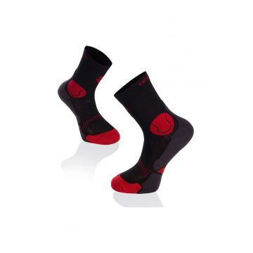 Sosete pentru tenis Fusion Negru Rosu.