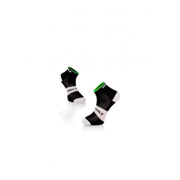 Sosete scurte pentru ciclism CYCLING ANKLE SOCKS Meryl® Skinlife Black-White