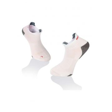 Sosete ultra subtiri de alergare cu Tactel Alb