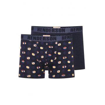 Boxeri (crac mai lung)Sushi  2-pak albastru inchis