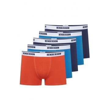 Boxeri (crac mail lung)Oxide  set de 5 perechi multicolor