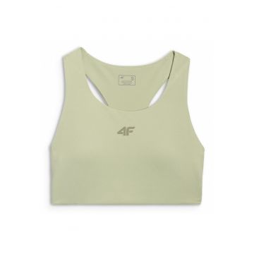 Bustiera Sport  Femei - Suport Usor - Uscare Rapida 4FDry - Multi Sport - Verde deschis