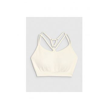Bustiera Sportiva Femei -  Crem - Multi Active - Confort - Suport Usor