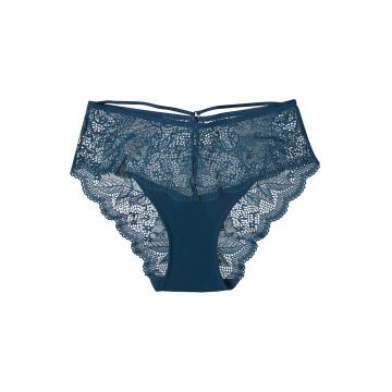 Chiloti cu talie inalta  Tarot - Bumbac - albastru