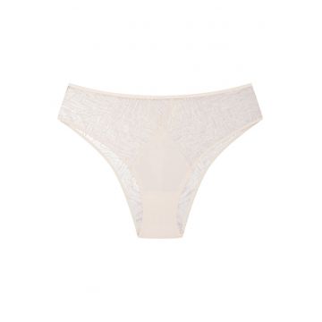 Chiloti cu talie ridicata Bonita  Alb crem