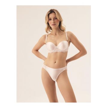 Chiloti dama Alb crem Brillant