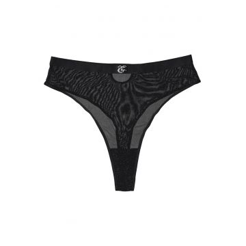 Chiloti dama de tip tanga Negru Othilia