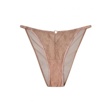 Chiloti de tip figi Ombre  Bej de nisip