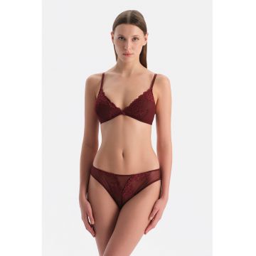 Chiloti din dantela si plasa