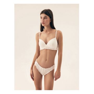 Chiloti stringi Malesia  Alb crem