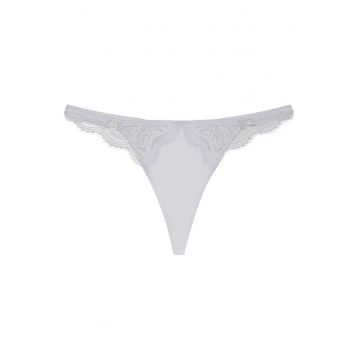 Chiloti tanga Albastru deschis Brillant