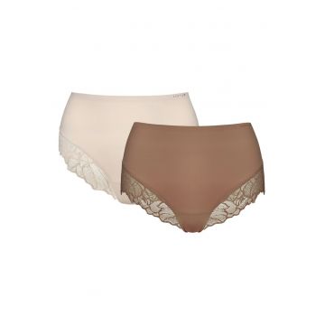 dama set 2 perechi  crem