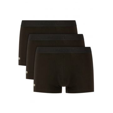 Set 3 boxeri barbati -  207112063 - Bumbac - XS INTL - Negru
